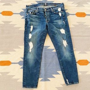 7 For All Mankind Jeans Josefina Skinny Boyfriend
